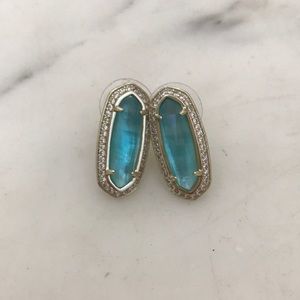 Kendra Scott Aston stud in London Blue